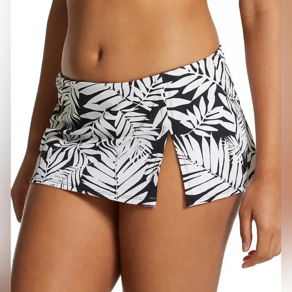 Bleu Rod Beattie Urban Oasis Twist Front Bikini Swim Top & Skirted Bottom Sz 14 - Picture 8 of 10